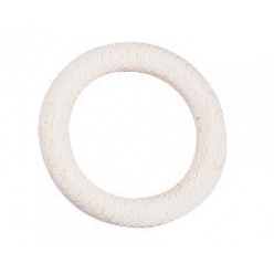 anneaux en bois brut 72 cm