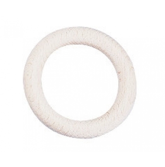 anneaux en bois brut 72 cm