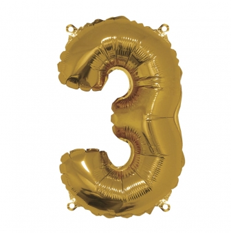ballon chiffre 3