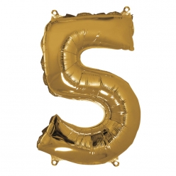 ballon chiffre 5