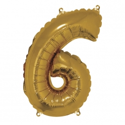 ballon chiffre 6