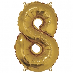 ballon chiffre 8