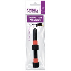 embouts de precision peinture slow et art