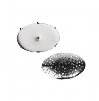 platine broche avec crible 40x30 mm