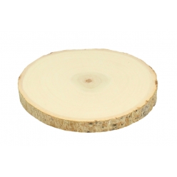 disque tranche en bois peuplier 12  15 cm