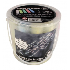 baton de craies de trottoir 15 pieces
