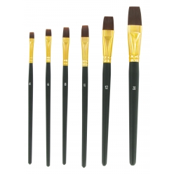 pinceaux et brosses x 8 pieces