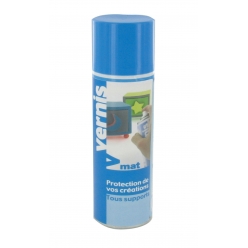 vernis mat spray 250 ml