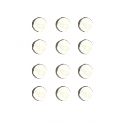 aimants forts aspect metal o 05 cm x12 pieces