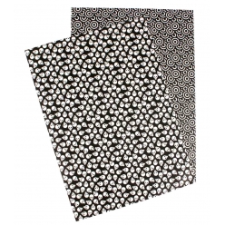 washi paper papier adhesif a4 2 feuilles tete de mort