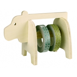 distributeur en bois pour masking tape ours 115 cm