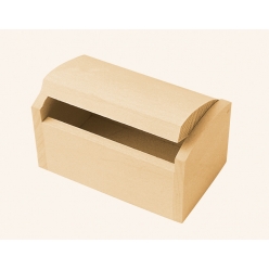 coffret en bois 7 x 4 x 38 cm