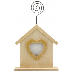 porte nom en bois nichoir 10 x 4 x 16 cm