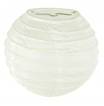 lampion en papier blanc diametre 10 cm 2 pieces