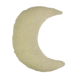 lune en coton naturel a customiser 22 x 16 cm