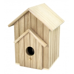 nichoir en bois 12 x 195 x 12 cm
