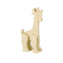 jouet en bois girafe 12 x 8 x 2 cm