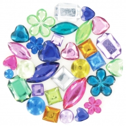 strass multi mix multicolores 06 a 2 cm 300 pieces