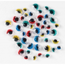 yeux mobiles adhesifs couleurs 05 a 1 cm 48 pieces