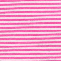 coupon de tissu en coton rayures fuchsia 55 cm