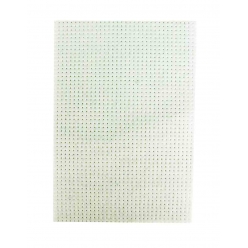 feutrine perforee blanc pour broderie 2 pieces