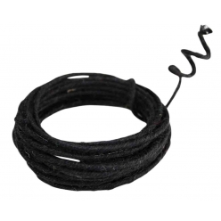 cordon de jute armee noir 02 cm x 3 m