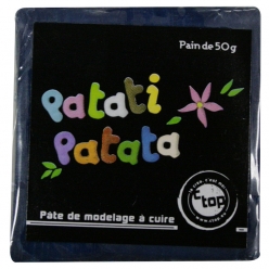 pate polymere a modeler patati patata bleu fonce 50 g