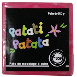 pate polymere a modeler patati patata rose 50 g