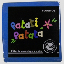 pate polymere a modeler patati patata bleu roi 50 g