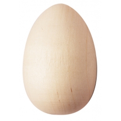 oeuf en bois 60 x 40 mm