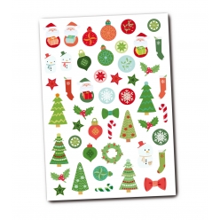 gommettes noel 15 a 42 cm x 96 pcs