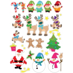 gommettes rennes et cie 17 a 75cm x 30 pcs