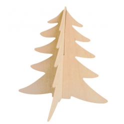 sapins bois a assembler 12 x 15 cm x 2 pcs