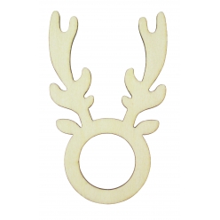 ronds de serviette cerf 10 x 6 cm x 2 pcs