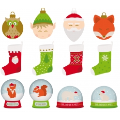 mega pack embellissements noel x 24pcs