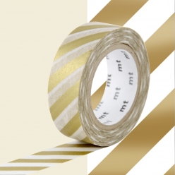 masking tape mt rayures or  stripe gold