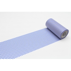 masking tape mt casa pois 100 mm bleu fonce  dot night blue