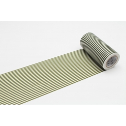 masking tape mt casa lignes 100 mm olive