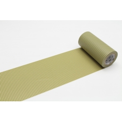 masking tape mt casa quadrillage 100 mm vert fond vert  moss