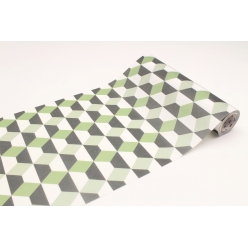 masking tape mt casa fleece geometrique  solid geometry