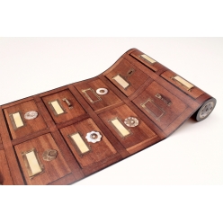 masking tape mt casa fleece tiroirs vintage  drawer