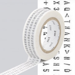 masking tape mt ex lettres et caracteres