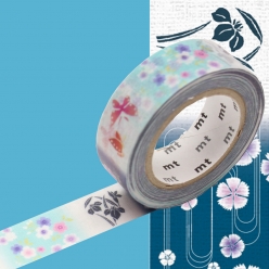 masking tape mt ex kimono papillons et fleurs  yukata