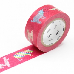 masking tape mt ex animaux a pois