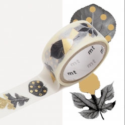 masking tape mt fab metallise feuilles  leaves