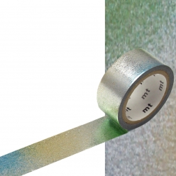 masking tape mt 15 mm fab metal argent  silver