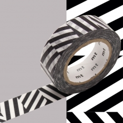 masking tape mt kapitza chevrons noir et blanc  seesaw
