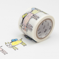 masking tape mt mina dessin pegasu white