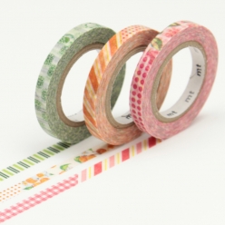 masking tape mt 6 mm slim set de 3  deco d