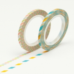 masking tape mt 3 mm slim set de 2 deco rayee a